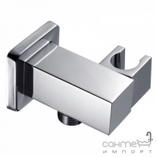 Подсоединение для душевого шланга с держателем для лейки Vito 1602-007CH хром