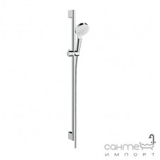 Душевой гарнитур без смесителя Hansgrohe Crometta Vario 26538400 белый, хром