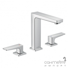 Смеситель для раковины на 3 отверстия Hansgrohe Metropol 32515000 хром