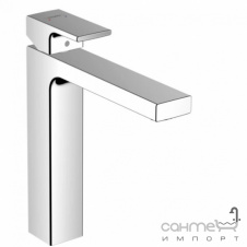 Смеситель для раковины c донным клапаном Hansgrohe Vernis Shape 190 71562000 хром