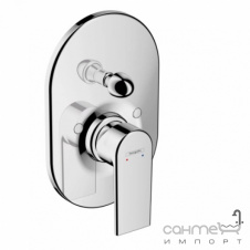 Смеситель для ванны скрытого монтажа Hansgrohe Vernis Shape 71458000 хром