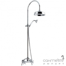 Душевая стойка с лейкой Bugnatese Arcadia 8347C DO золото