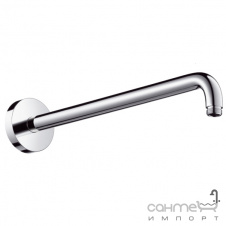 Настенный кронштейн Hansgrohe Shower arm 389 mm 27413000 хром