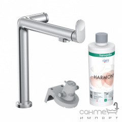 Смеситель для кухни + фильтр Hansgrohe Aqiuttura M91 76802000 хром Ужгород