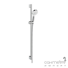 Душовий гарнітур без змішувача Hansgrohe Crometta Vario 26538400 білий хром Обухів