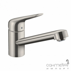 Смеситель для кухни Hansgrohe Focus M42 71808800 нержавеющая сталь Ізюм
