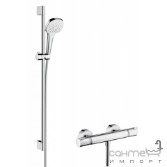 Душовий гарнітур Hansgrohe Croma Select E Vario Combi Set 27082400 білий/хром Чернівці