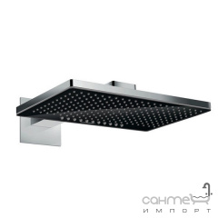 Верхний душ с настенным кронштейном Hansgrohe Rainmaker Select 460 2jet 24005600 хром/черный Харків
