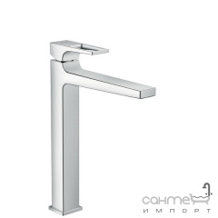 Смеситель для раковины с донным клапаном push-open Hansgrohe Metropol 260 74512000 хром Київ