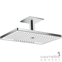 Верхній душ версія EcoSmart Hansgrohe Rainmaker Select 460 3jet 24016400 білий/хром Київ