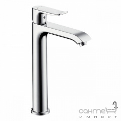 Смеситель для раковины Hansgrohe Metris 31185000 хром Івано-Франківськ