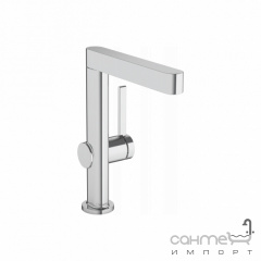 Поворотный смеситель для раковины с донным клапаном Hansgrohe Finoris 76060000 Chrome хром Киев