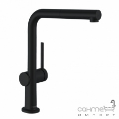 Смеситель для кухни с вытяжным изливом Hansgrohe Talis M54 72845670 матовый черный Хуст