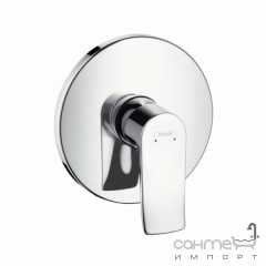 Внешняя часть смесителя для душа Hansgrohe Metris Hightflow 31652000 Вишневе