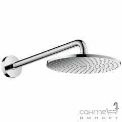 Верхний душ с держателем Hansgrohe PowderRain Raindance S 240 1jet P 27607000 хром Прилуки