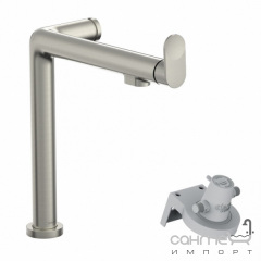 Смеситель для кухни с подключением для фильтрованной воды Hansgrohe Aqiuttura M91 76804800 нержавеющая сталь Васильків