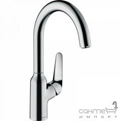 Смеситель для кухни Hansgrohe Focus M42 71802000 хром Белая Церковь