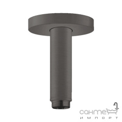 Потолочный кронштейн Hansgrohe Ceiling connector S 100 mm 27393670 матовый черный Киев