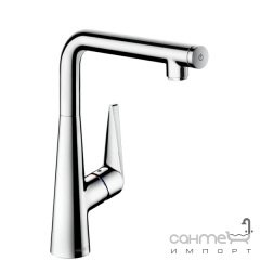 Смеситель для кухни с кнопкой управления Hansgrohe Talis Select S 72820800 нержавеющая сталь Львов