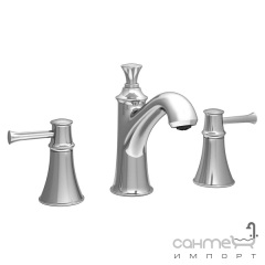 Смеситель для раковины врезной на 3 отверстия Imprese Podzima Ledove ZMK01170102 хром Ясногородка