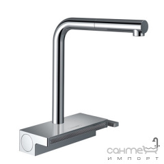 Смеситель для кухни с выдвижным изливом Hansgrohe Aguno Select 250 73830000 хром Васильків