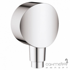 Шланговое подключение с защитой от обратного тока воды Hansgrohe FixFit S 26453000 хром Луцьк