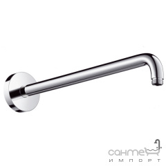 Настінний кронштейн Hansgrohe Shower arm 389 mm 27413000 хром Запоріжжя