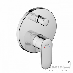 Змішувач для ванни прихованого монтажу Hansgrohe Vernis Blend 71466000 хром Київ