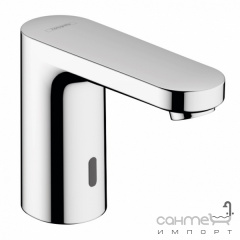 Сенсорний кран для раковини Hansgrohe Vernis Blend 71504000 хром живлення від мережі 230V Львів