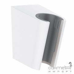 Настенный держатель для ручного душа Hansgrohe Porter 28331700 матовый белый Обухов