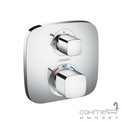 Внешняя часть термостата для ванны/душа 1-функционный Hansgrohe Ecostat E 15707000 Хром Вишневе