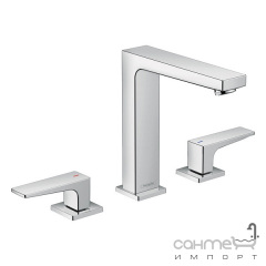 Смеситель для раковины на 3 отверстия Hansgrohe Metropol 32515000 хром Суми