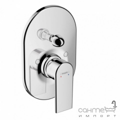 Смеситель для ванны скрытого монтажа Hansgrohe Vernis Shape 71458000 хром Фастів