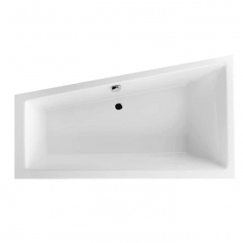 Ванна акрилова асиметрична Excellent M-Sfera Slim (WAEX.MSL16WHS) ліва