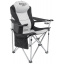 Розкладне крісло KingCamp Deluxe Hard Arms Chair Black/Mid Grey (KC3888 BLACK/MID GREY) Київ