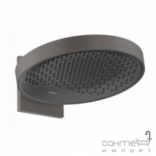 Настенный верхний душ Hansgrohe Rainfinity 360 1jet 26230340 черный браш