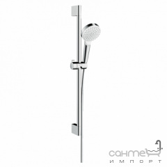 Душевой гарнитур Hansgrohe Crometta Unica Green 26554400 белый/хром Київ