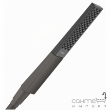 Ручной душ Hansgrohe Rainfinity Baton 100 1jet EcoSmart 26867340 черный браш