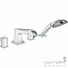 Змішувач для ванни врізний на 4 отвори Hansgrohe Metropol Classic 31315000 хром Черкаси