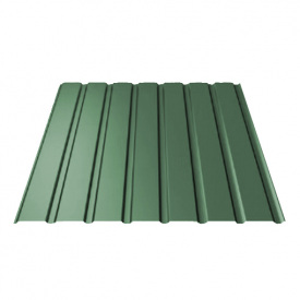 Профнастил Ruukki Т15 Rough Matt 0,45 мм RR-11 (Зелена сосна)