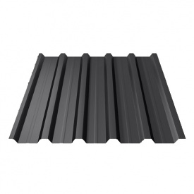 Профнастил Ruukki Т35 Rough Matt 0,45 мм RR-33 (Черный)