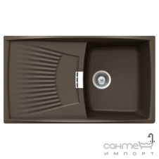 Гранитная кухонная мойка Schock Cristalite Venus D100 оборотная 22 moonstone