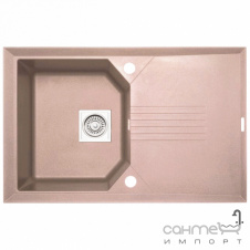 Кухонна мийка оборотна Longran Helix Compact 1.0B Sahara Beige