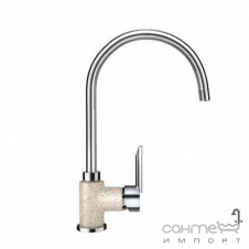 Фото - Смеситель для кухни Schock Simi 505000 эмаль в цвете Cristalite 14 crema Смеситель для кухни Schock Simi 505000 эмаль в цвете Cristalite 14 crema