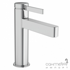 Смеситель для раковины с донным клапаном Hansgrohe Finoris 110 76023670 Matt Black матовый черный