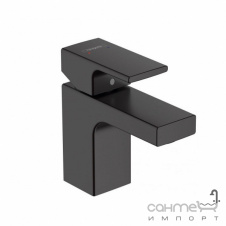 Смеситель для раковины с донным клапаном Hansgrohe Vernis Shape 70 CoolStart 71594670 матовый черный