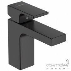 Смеситель для раковины Hansgrohe Vernis Shape 71569670 матовый черный