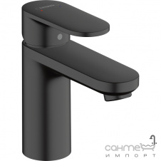 Смеситель для раковины с донным клапаном Hansgrohe Vernis Blend CoolStart 71585670 матовый черный