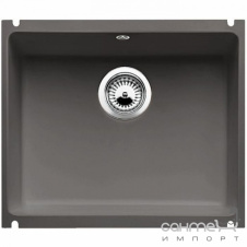 Керамическая кухонная мойка Blanco Subline PuraPlus 375-U 516040+клапан-автомат, жасмин