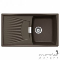 Гранитная кухонная мойка Schock Cristalite Venus D100 оборотная 22 moonstone Чернігів